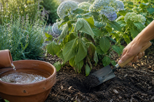 Planten herkennen en helpen bij droogtestress